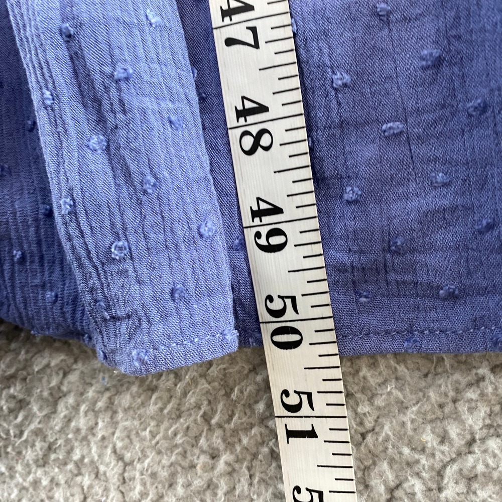 Lucky Brand Midi / Maxi Dress Womens Medium Peasant Cottagecore Prairie Boho - Picture 7 of 12